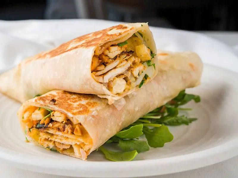 Rolled, Saucy & Oh-So-Satisfying Rumali Shawarma